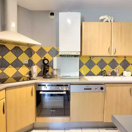 Apartment T3 Avec Terrasse, Garage Et Wifi A - Fr-1-555-120 *
